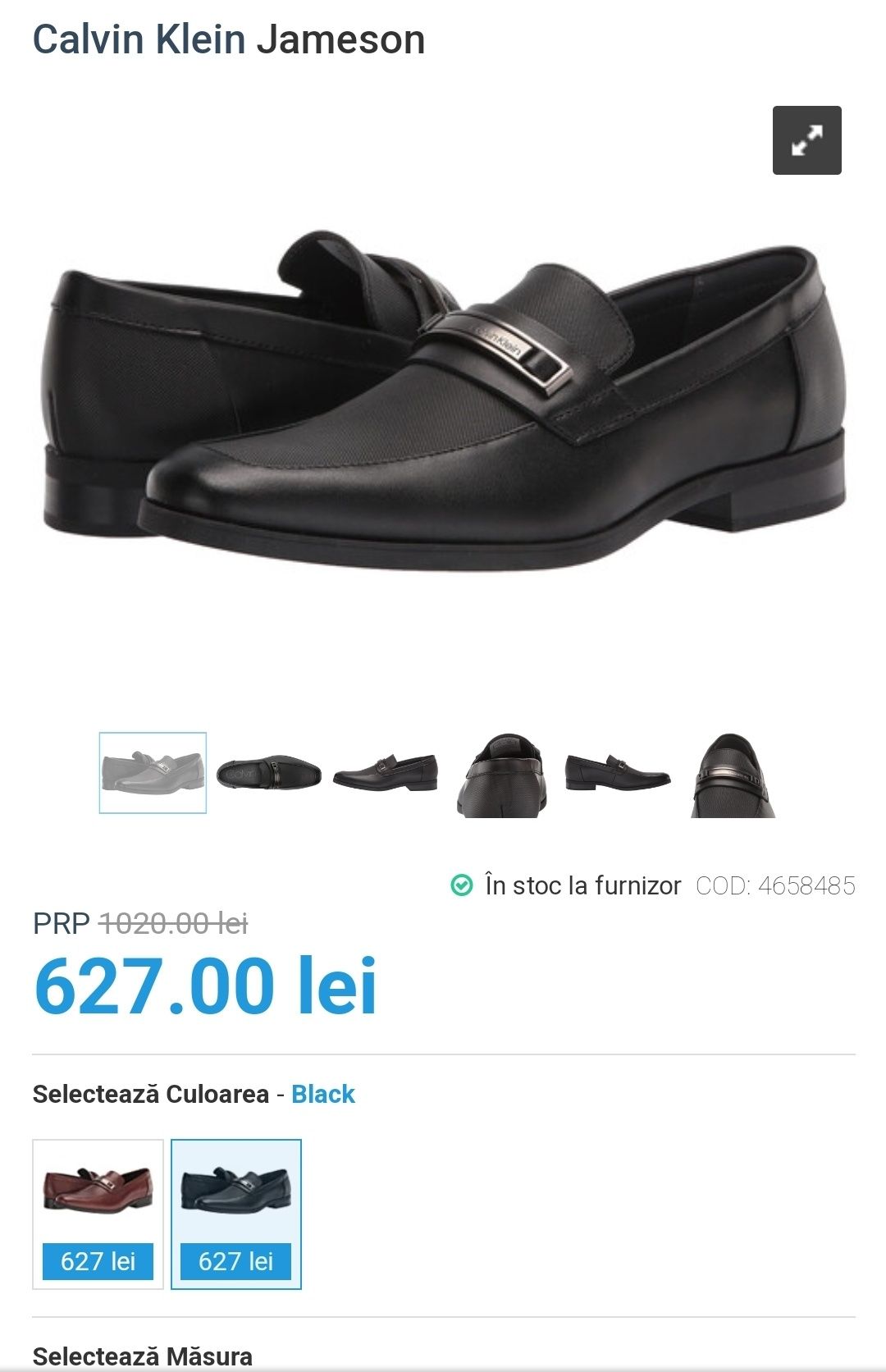Pantofi/ mocasini Calvin Klein 41,5