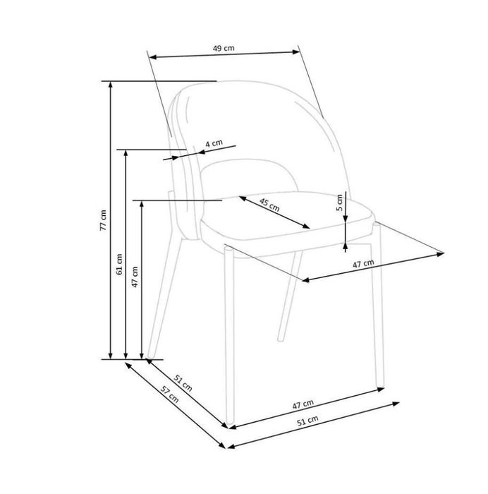 Столове за салон или дома 2 броя