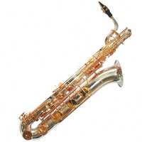 Saxofon Bariton Karl Glaser Eb Silver&Gold