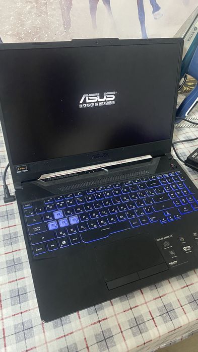 Продается игровой ноутбук asus tuf gaming f15