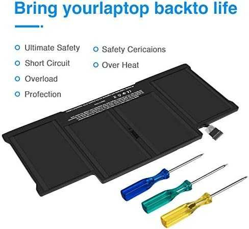 Нова A1405 Батерия лаптоп MacBook Air 13" A1466 A1369 2010–2017, 55Wh