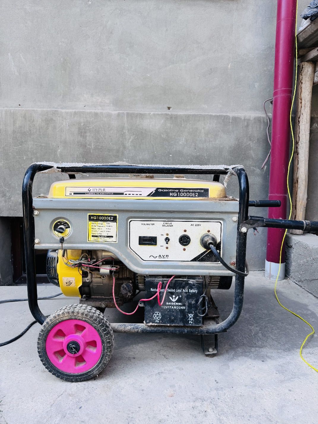 HYPER HG10000E2 benzin generatori