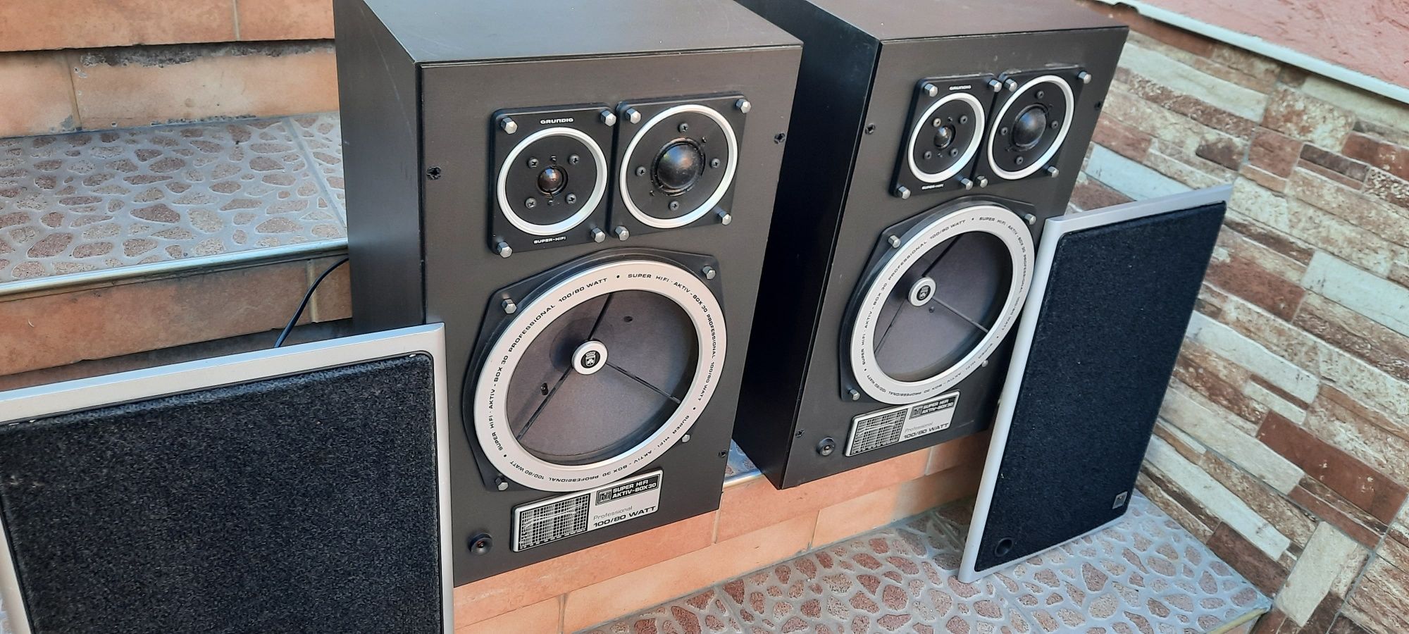 Grundig Profesional Box30  Тонколони с Усилвател