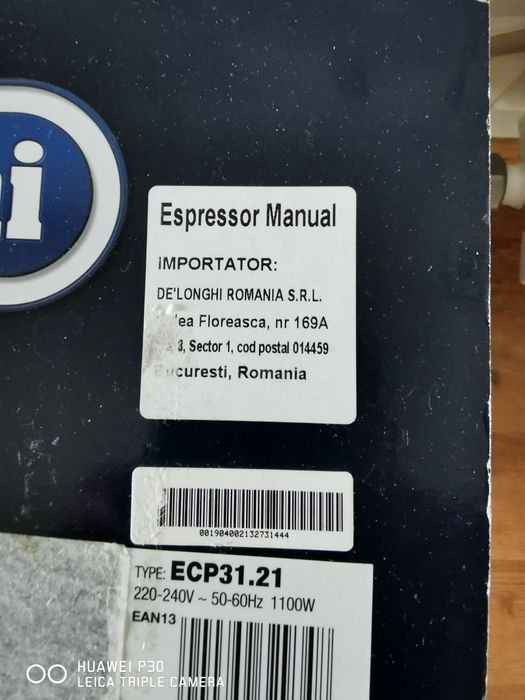 Espresor manual Delonghi