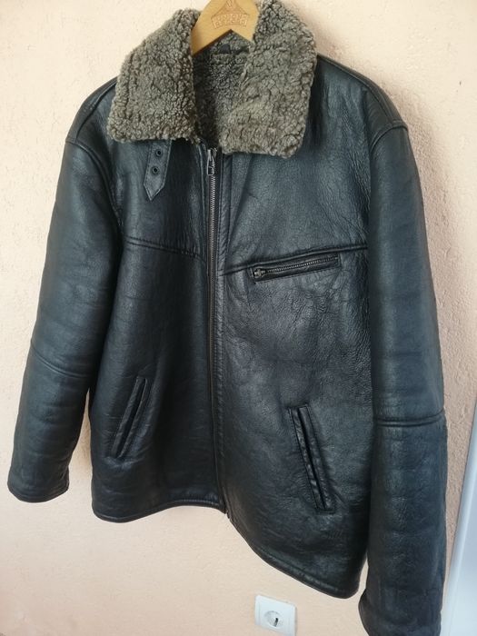 Geaca piele cojoc Teranova bărbati xl