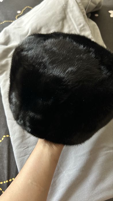 Норковая шапка мужская!