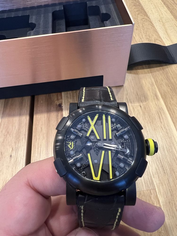 Romain Jerome Steampunk Auto Yellow