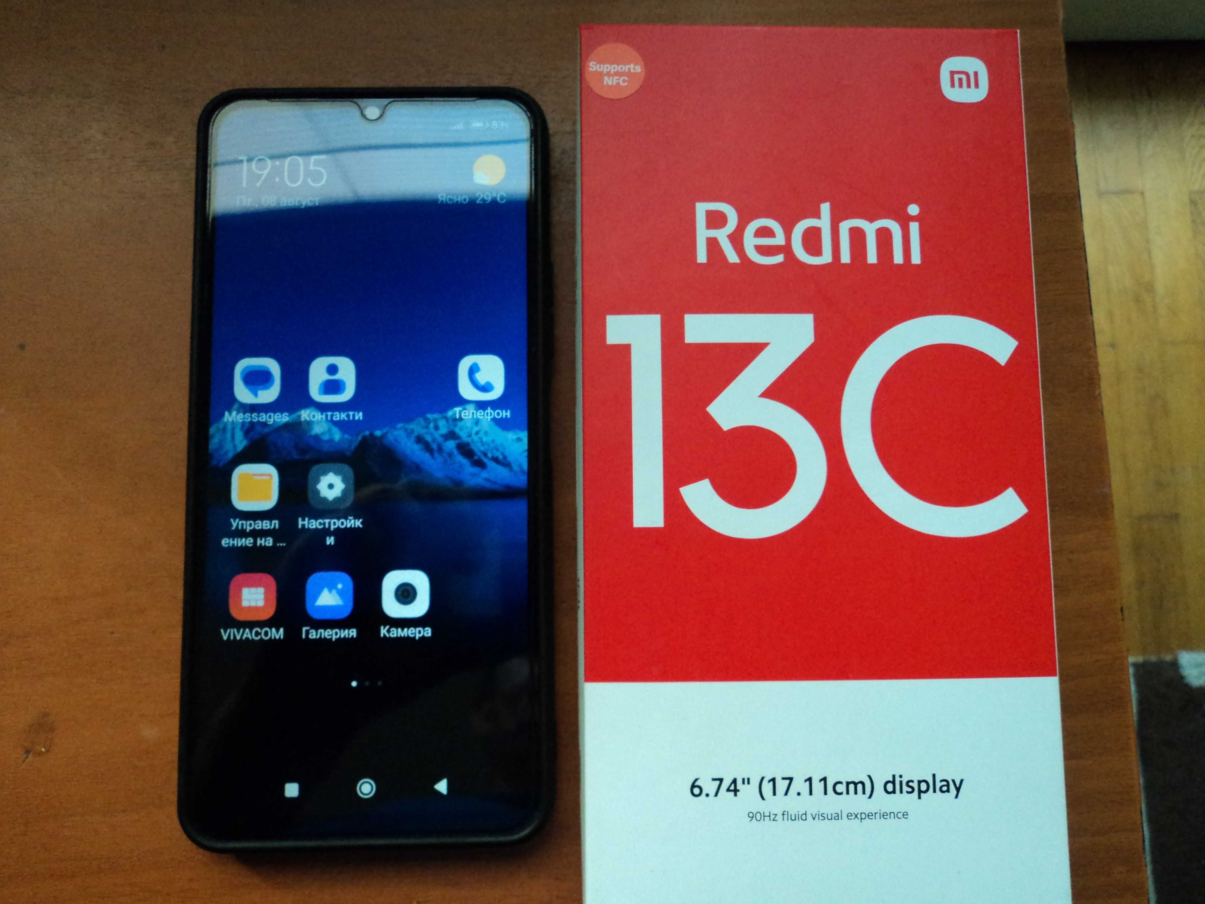 Продавам смартфон  - Xiaomi  Redmi 13C  в гаранция