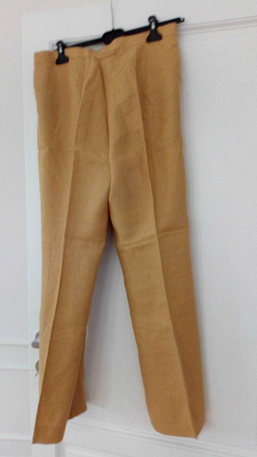 НОВ Панталон Max Mara, 100% лен, размер IT 46