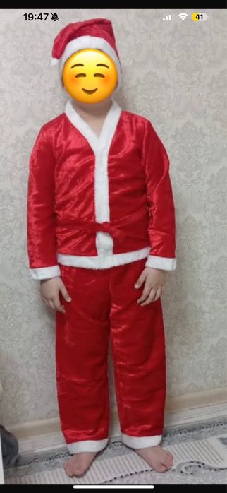 Новогодние костюмы. Санта Клаус и Халк