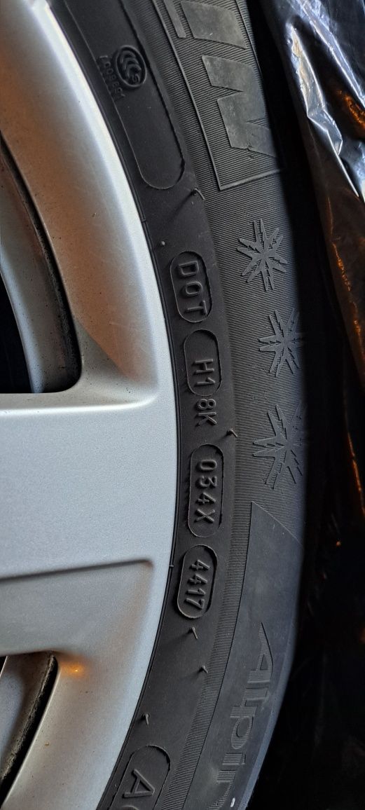 Jante Audi 17" + cauciucuri Michelin