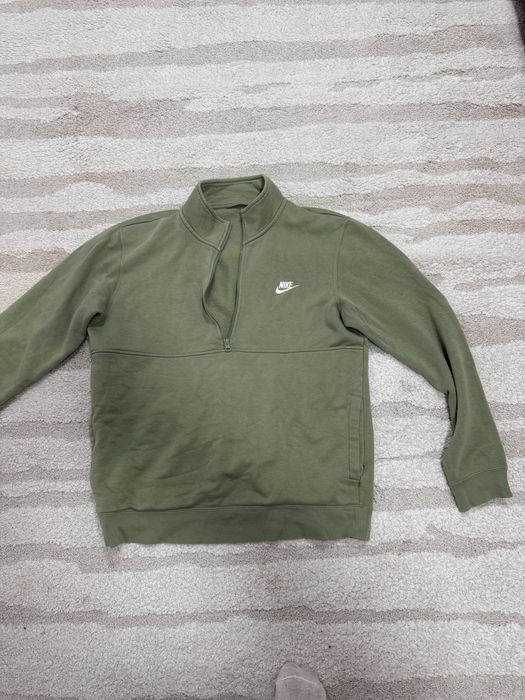 Nike спортен суичър, зелен