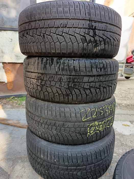 Anvelope MS iarna 225 50 17 hankook 2022 5-5.5mm