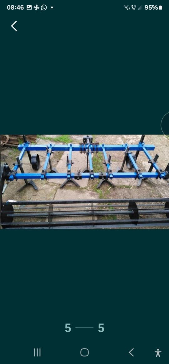 Cultivator prasitoare cu tăvălug pentru tractor 20-30cp motocultor
