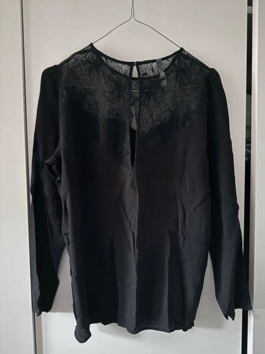 Bluză Mango, damă, neagra, mărimea M, nouă