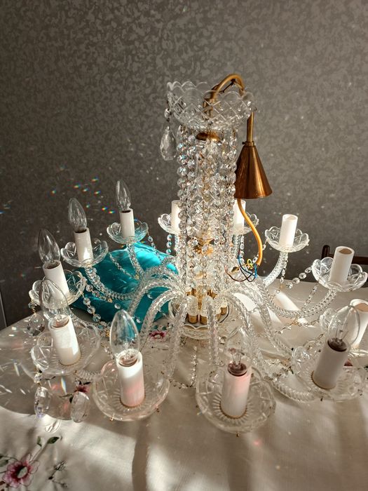 Люстра Чехия хрусталь
