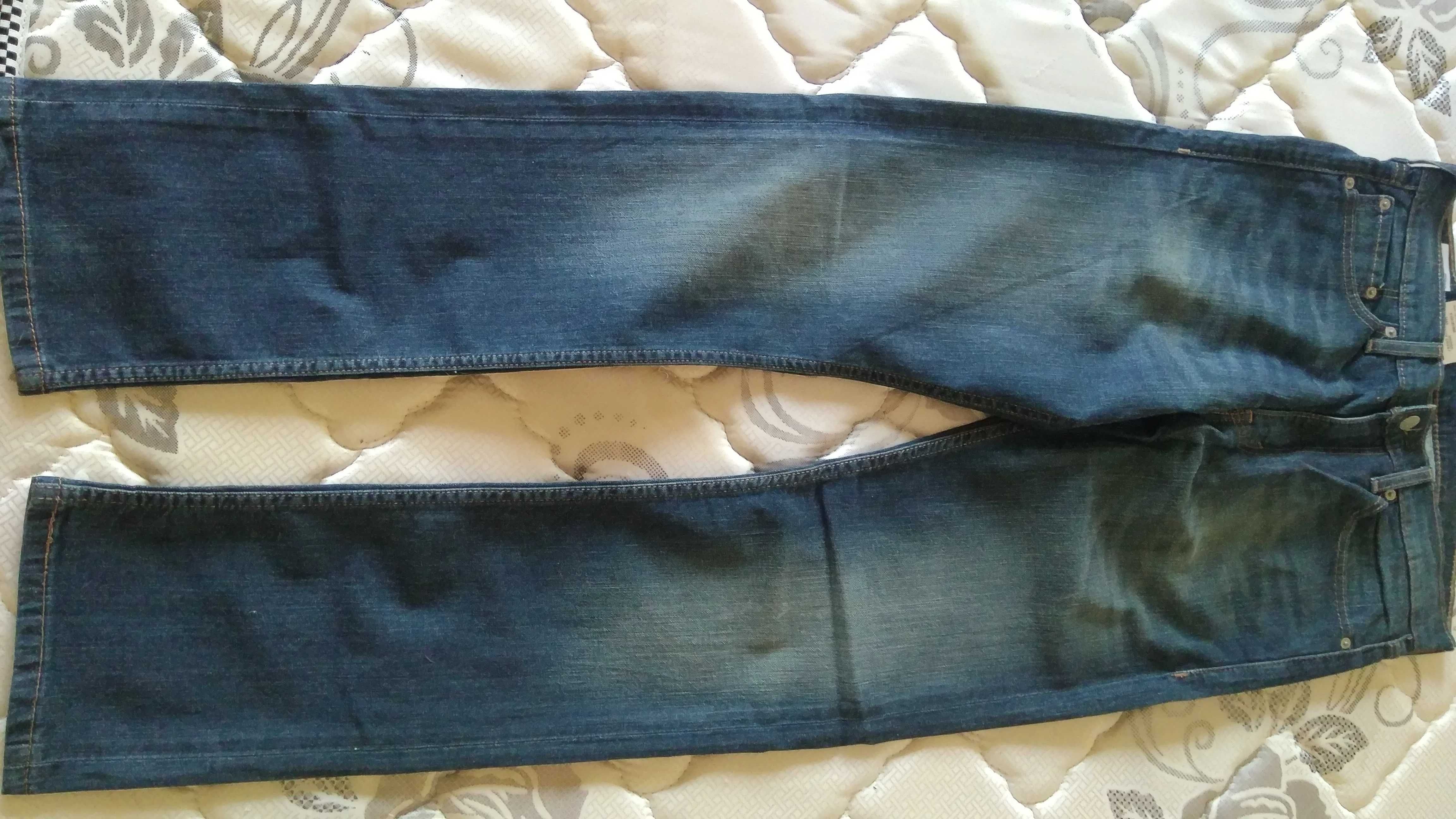 Мужские джинсы Levis 513 тёмно-синие, новые из США (31*32). ДЁШЕВО!