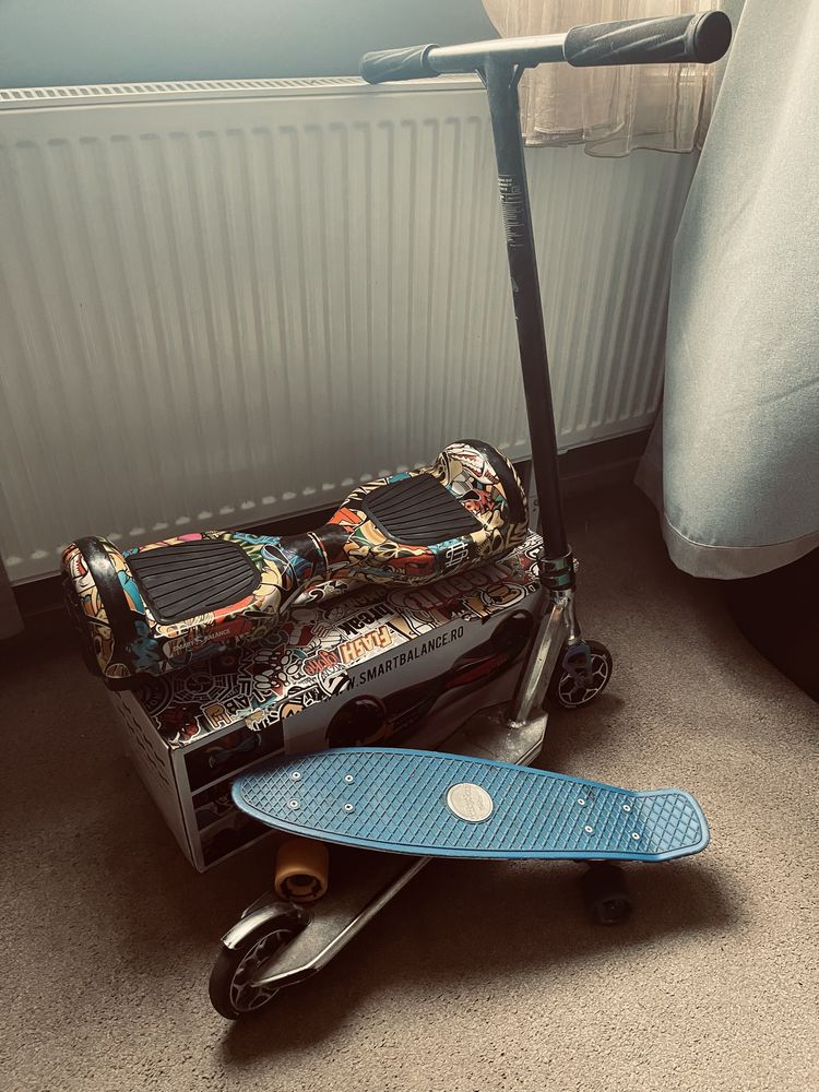 hoverboard si  trotineta de scheme