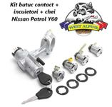Kit butuc contact + incuietori + chei Nissan Patrol Y60