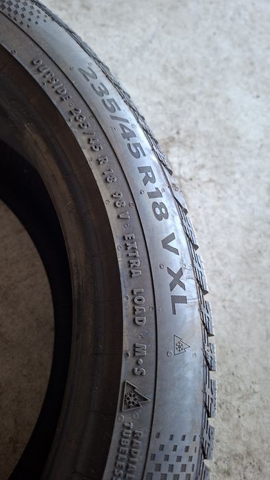 1buc 235 45 R18 Continental iarna M+S cauciuc anvelopa ms 18