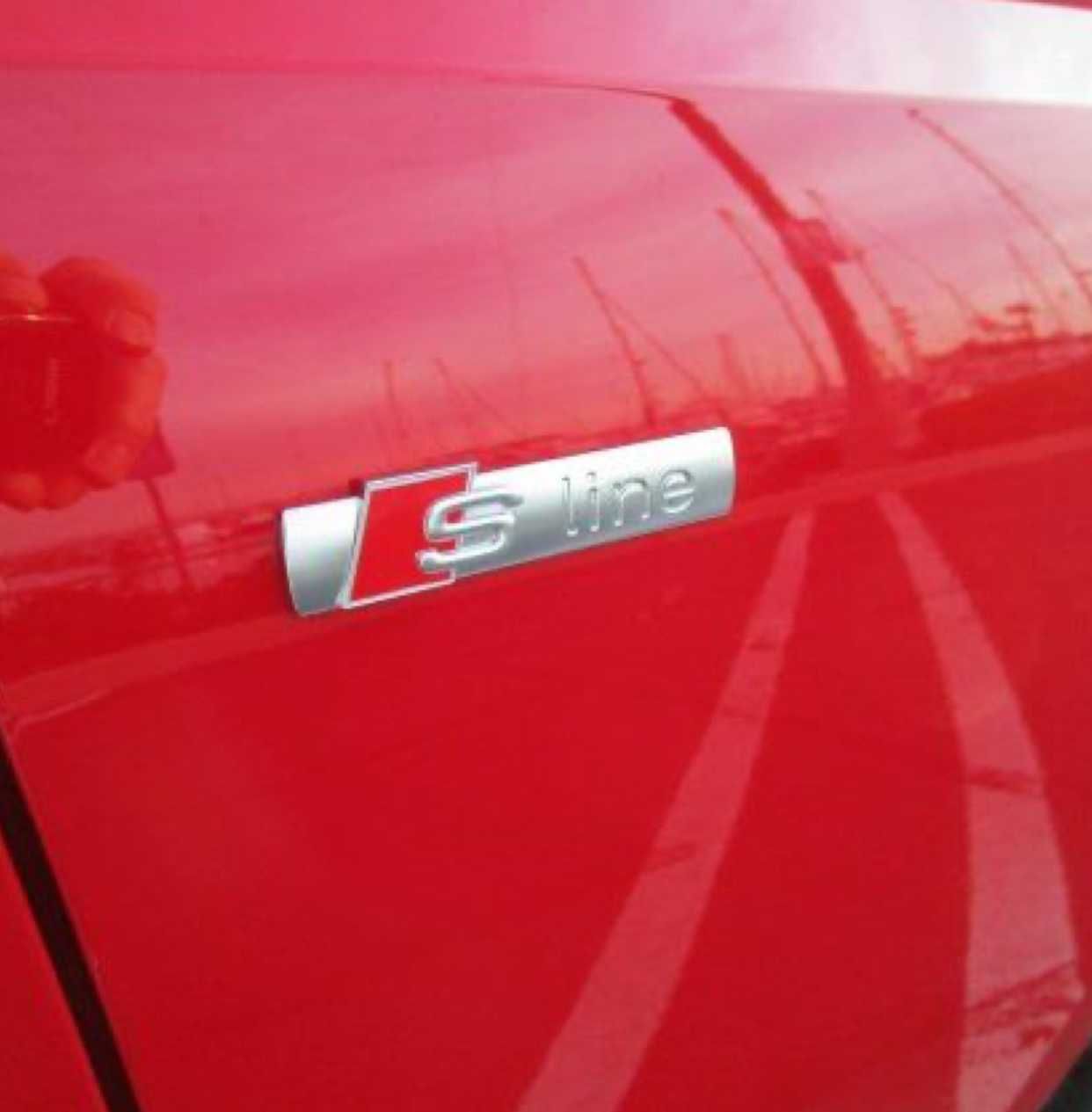 Embleme aripi Sline Emblema Audi Sticker Stema Sigla S line Laterale
