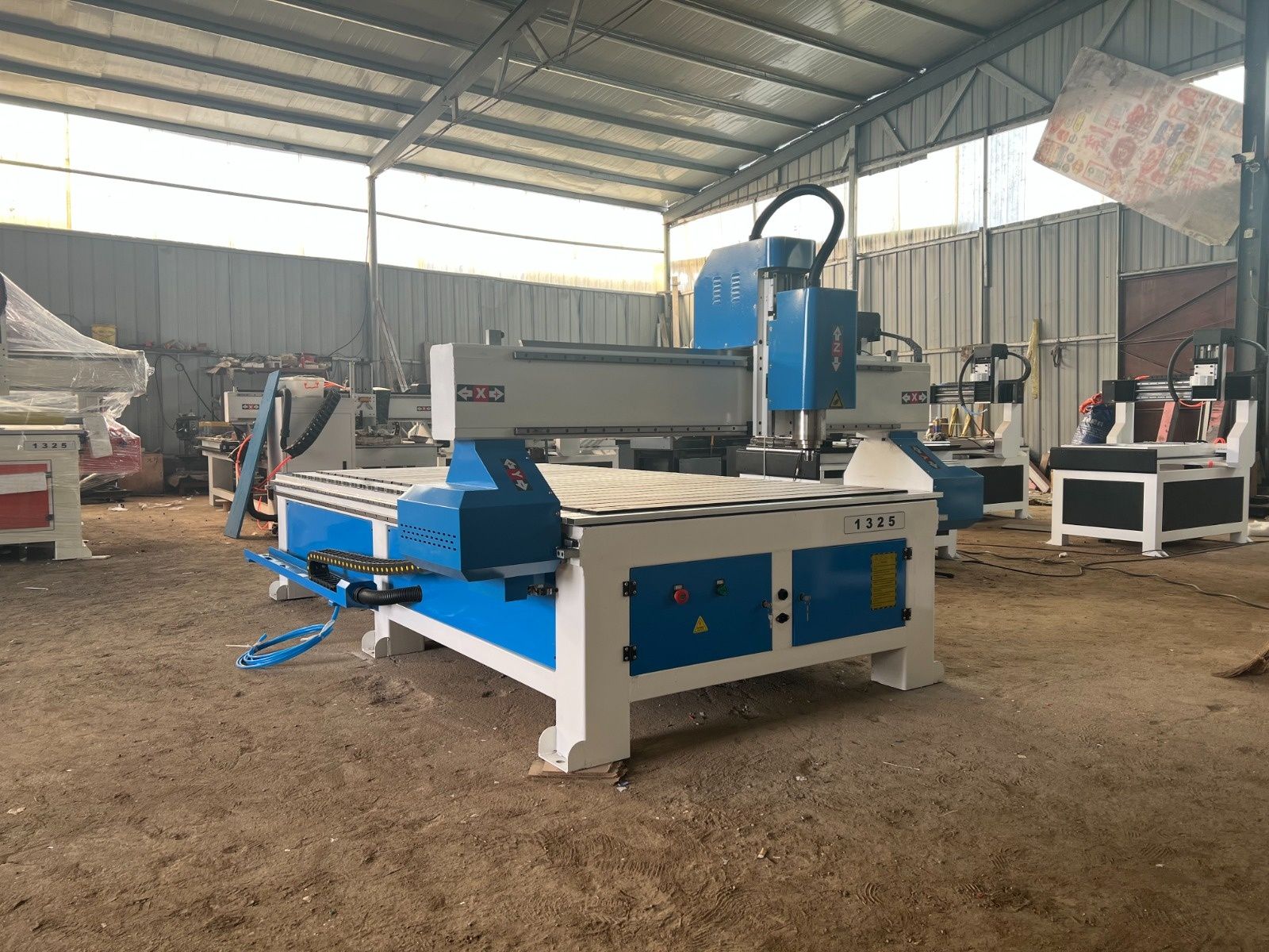 router cnc 1325 3,2 kw cap simplu sau dublu