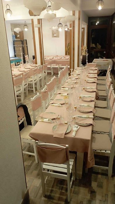 Нова Година или Коледа в къща с ресторант на плажа.