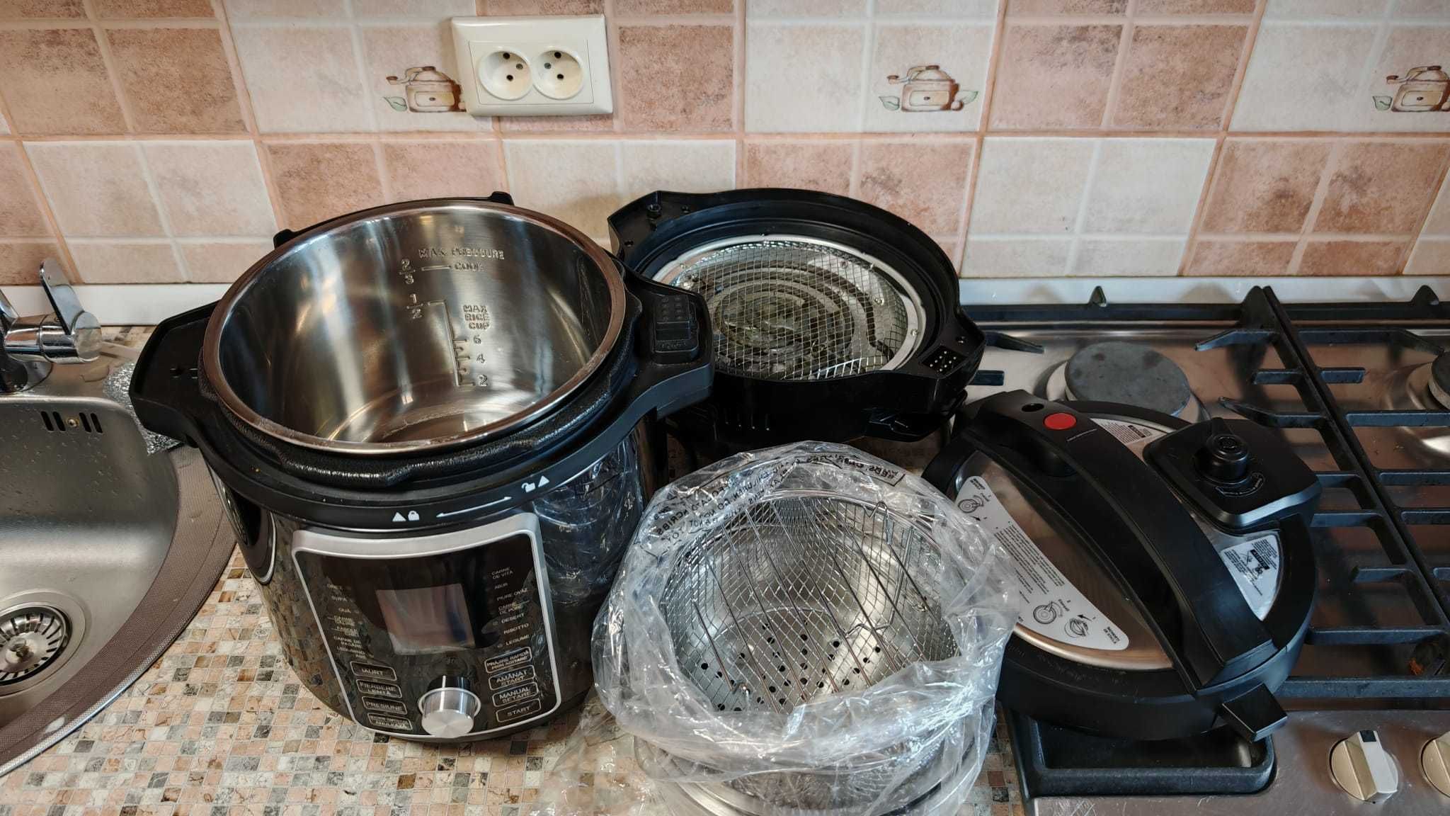 Multicooker si friteuza cu aer cald, 6 litri, model SALENTE Ario
