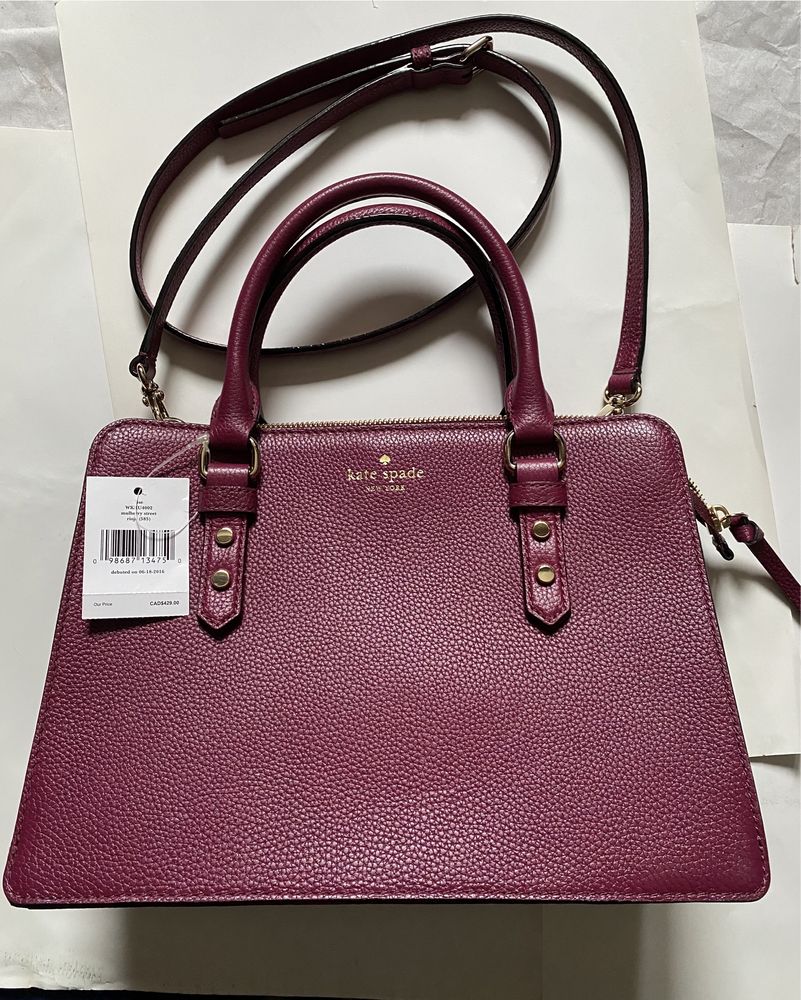 Geanta piele Kate Spade noua (cadou geanta plic)