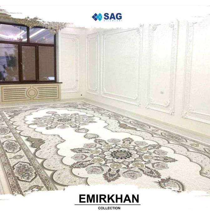 Красивый узбекский ковёр — как новый