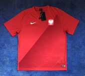НОВА Nike Poland 2018 Away Jersey ОРИГИНАЛНА футболна фланелка - XL