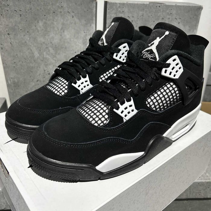 #CHRISTMAS SALE# Air Jordan 4 White Thunder Ediție Limtată -Verificare