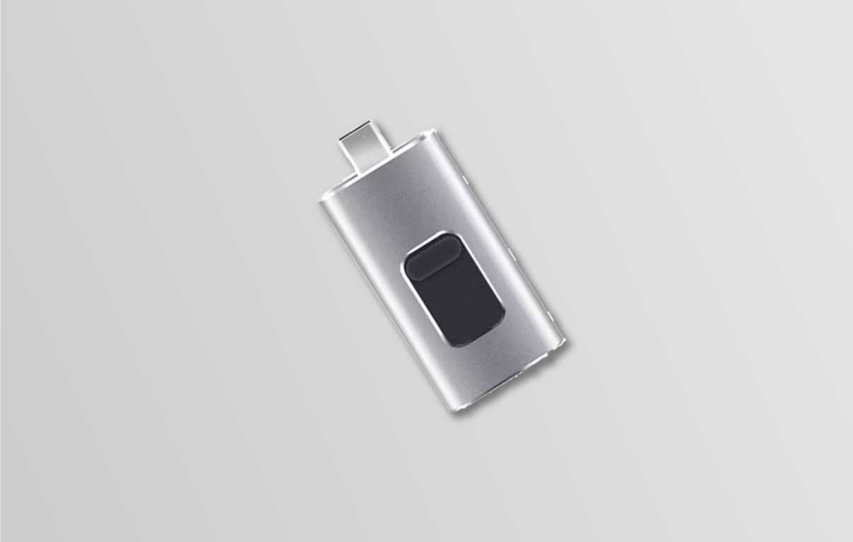 USB флашка 64 GB с 3 изхода