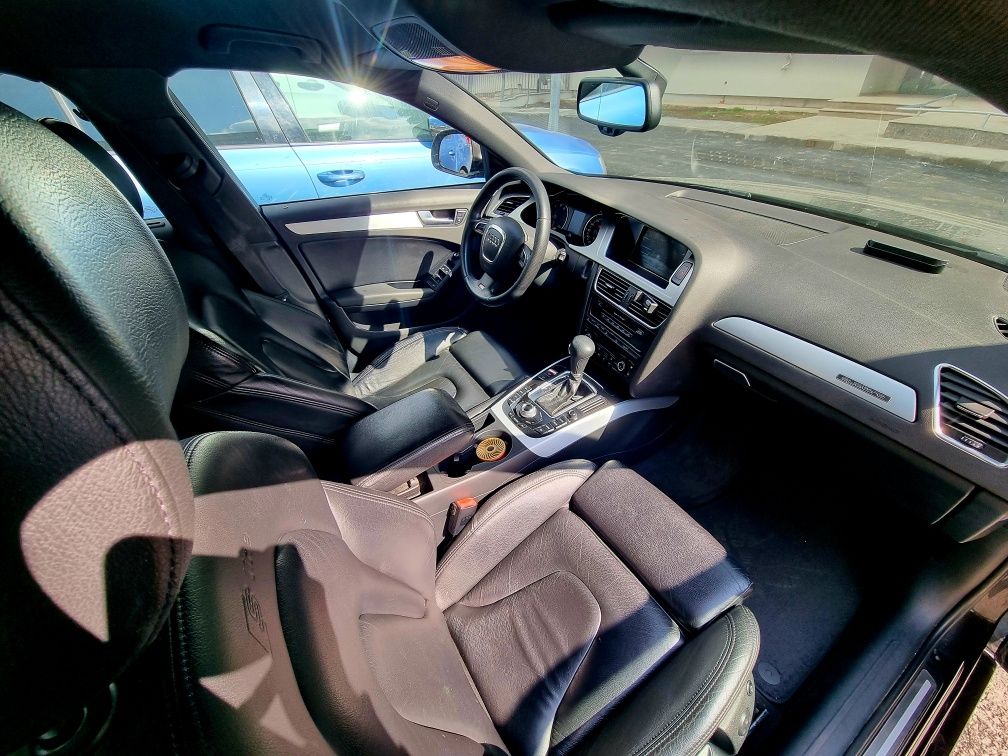 Audi A4 b8, 2.0 TFSI 211 cai, quatro,  automata, navigație, S line