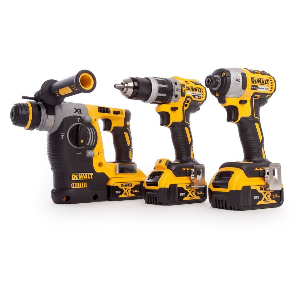 DeWALT Комплект - Перфоратор DCH273 , Винтоверт DCD796 и Импакт DCF887