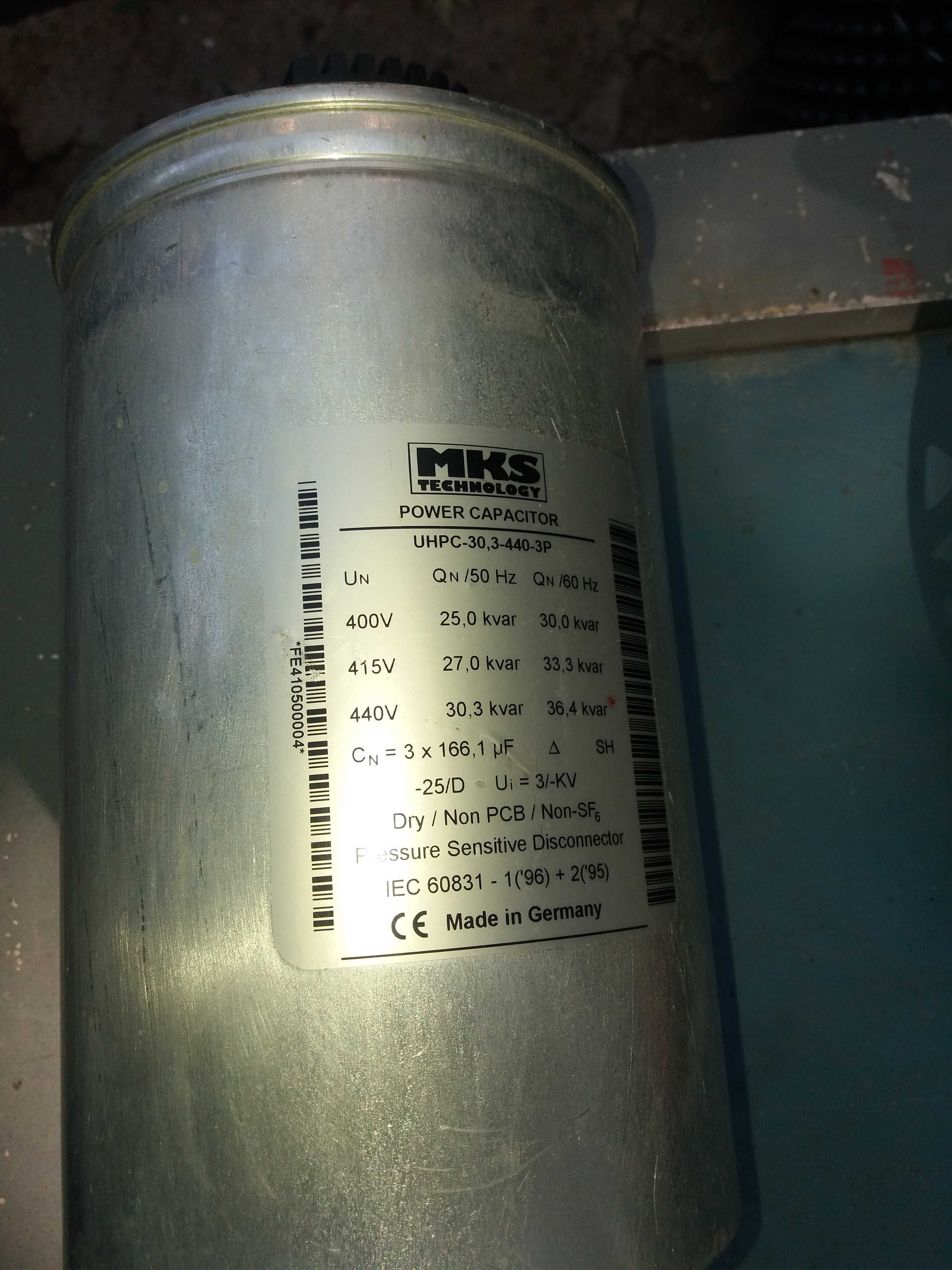 condensator german 500mf 
 450v ca