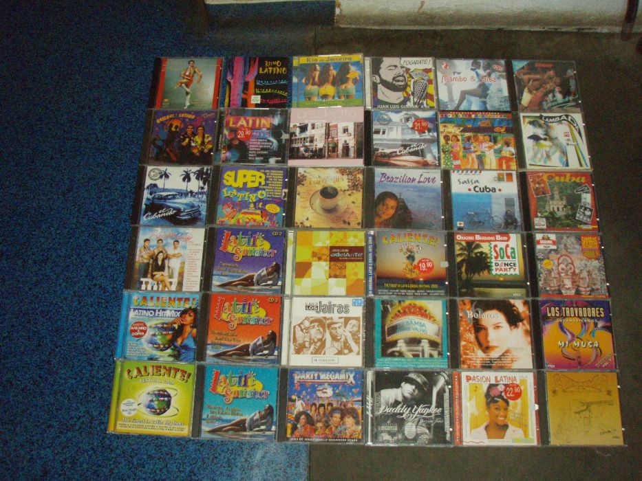 CD audio cu muzica Latino, etc…