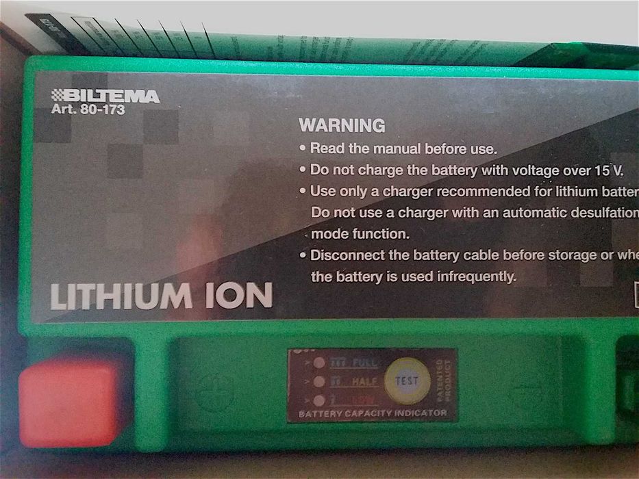 Baterie Lithium pornire moto atv skijet 12V  42Wh  CCA-210A