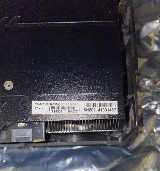 Placa video Gigabyte RTX 2060 Gaming OC 6GB