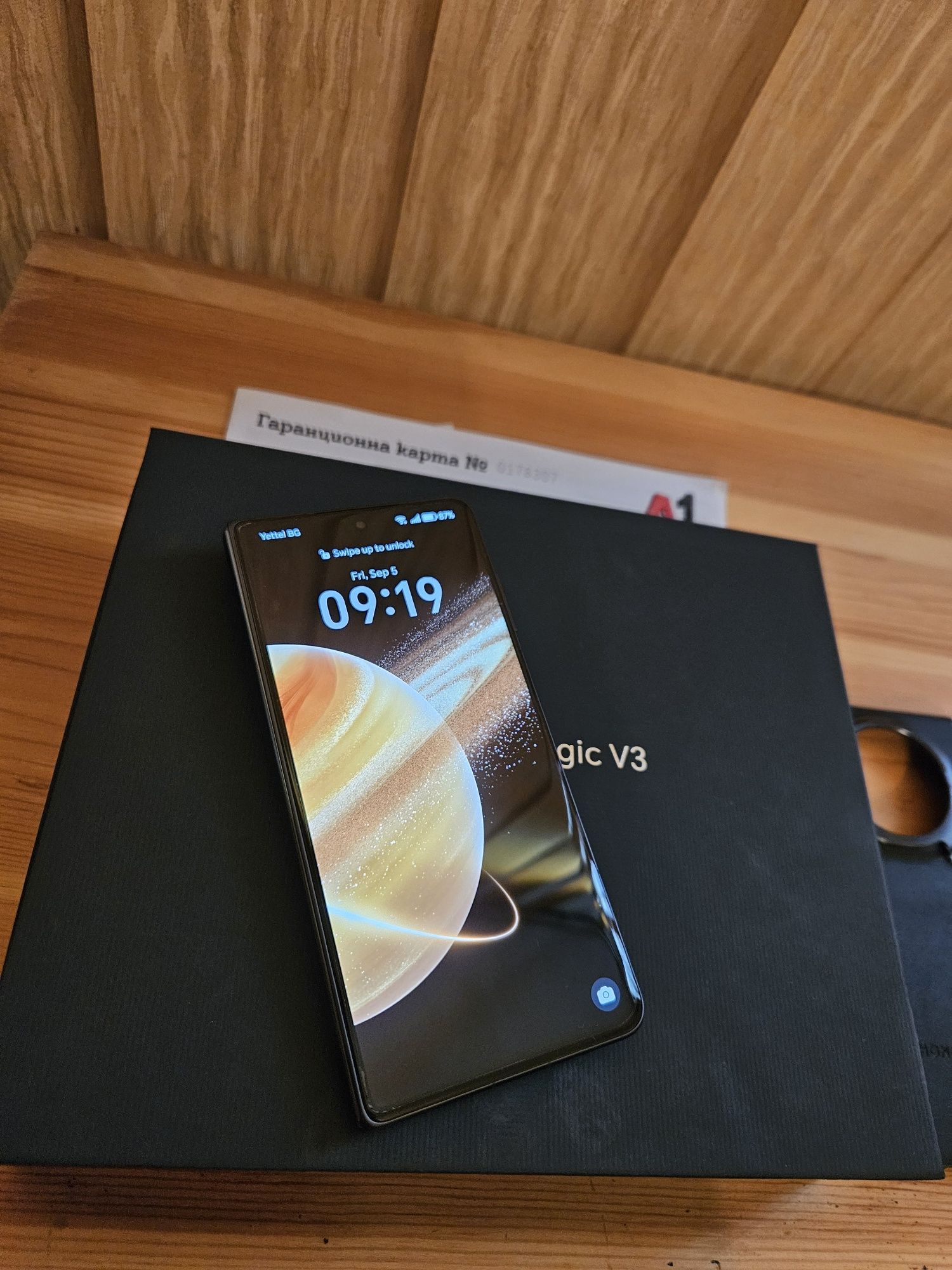 Honor Magic V3 black 512gb Гаранция