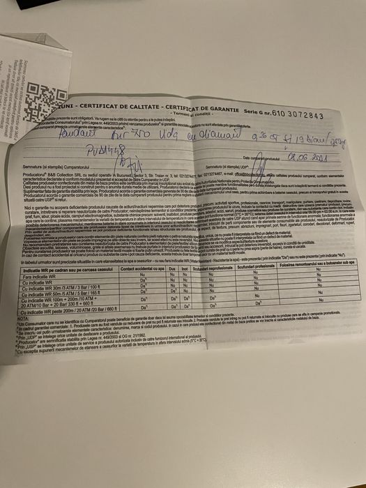 Set bijuterii din aur de 18 ct cu diamante albastre si diamante transp