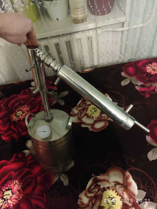 Продам дистилляционный аппарат 10л нержавейка!