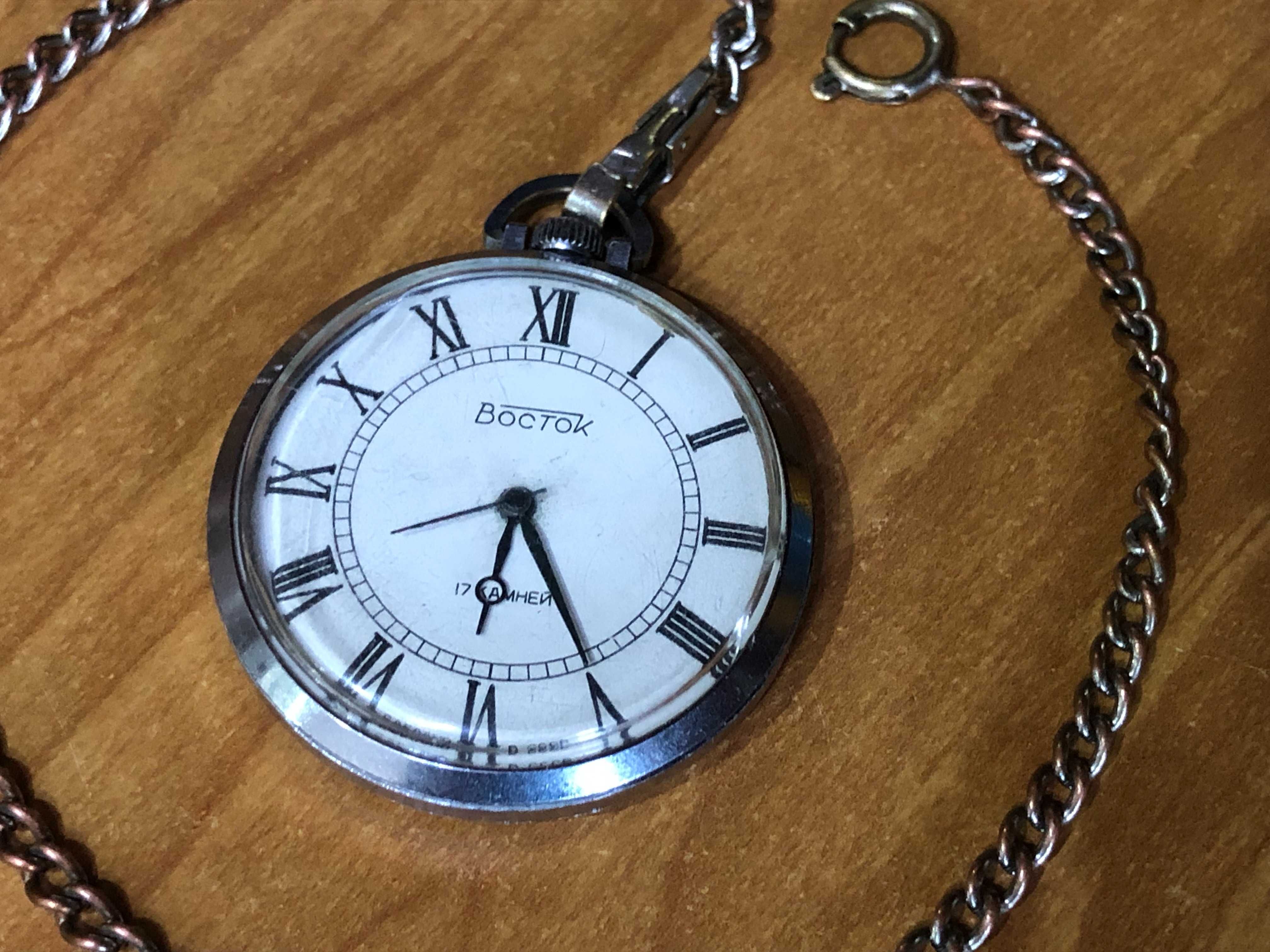 Ceas de Buzunar Vostok  (Flower Wostok) Mecanic 17 Jewels