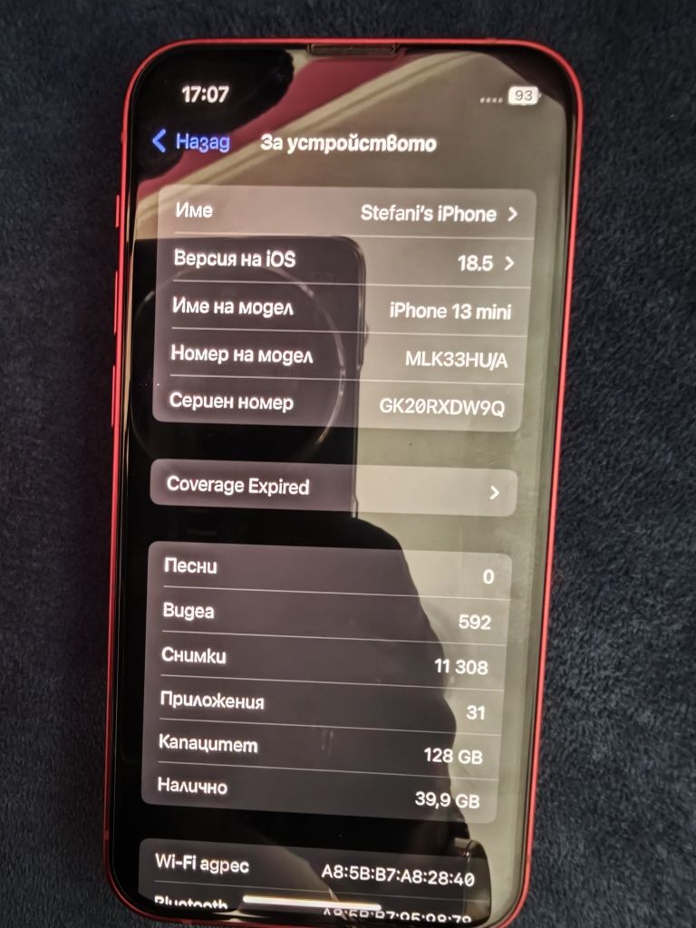 iPhone 13 mini 128gb