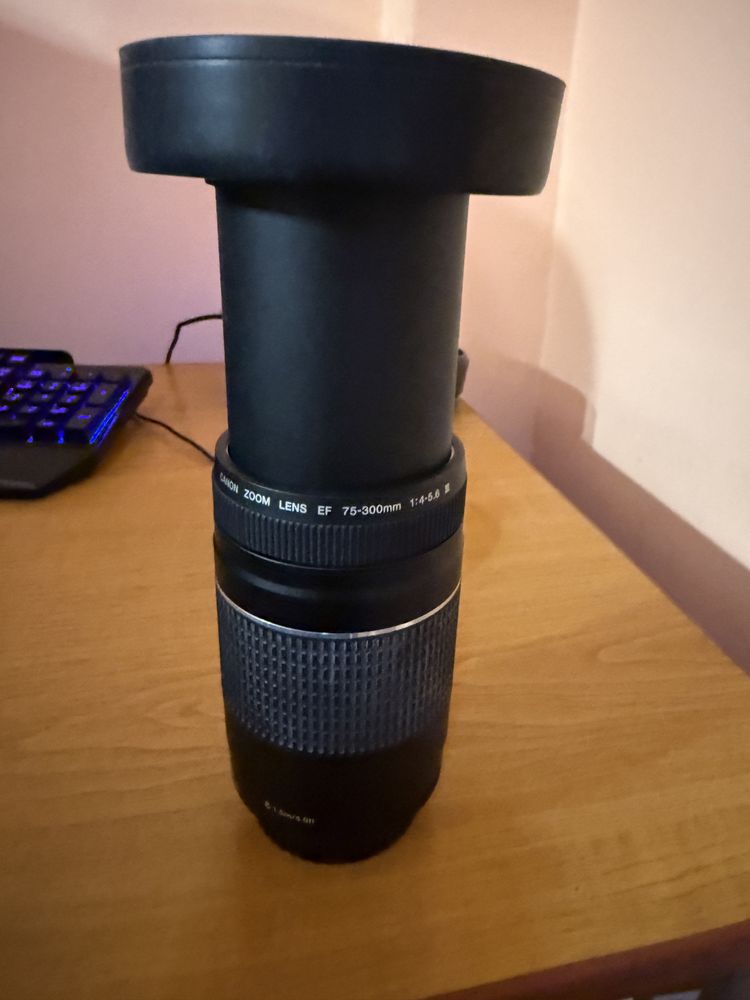 CANON EOS 4000D / T100 REBEL с 4 обектива