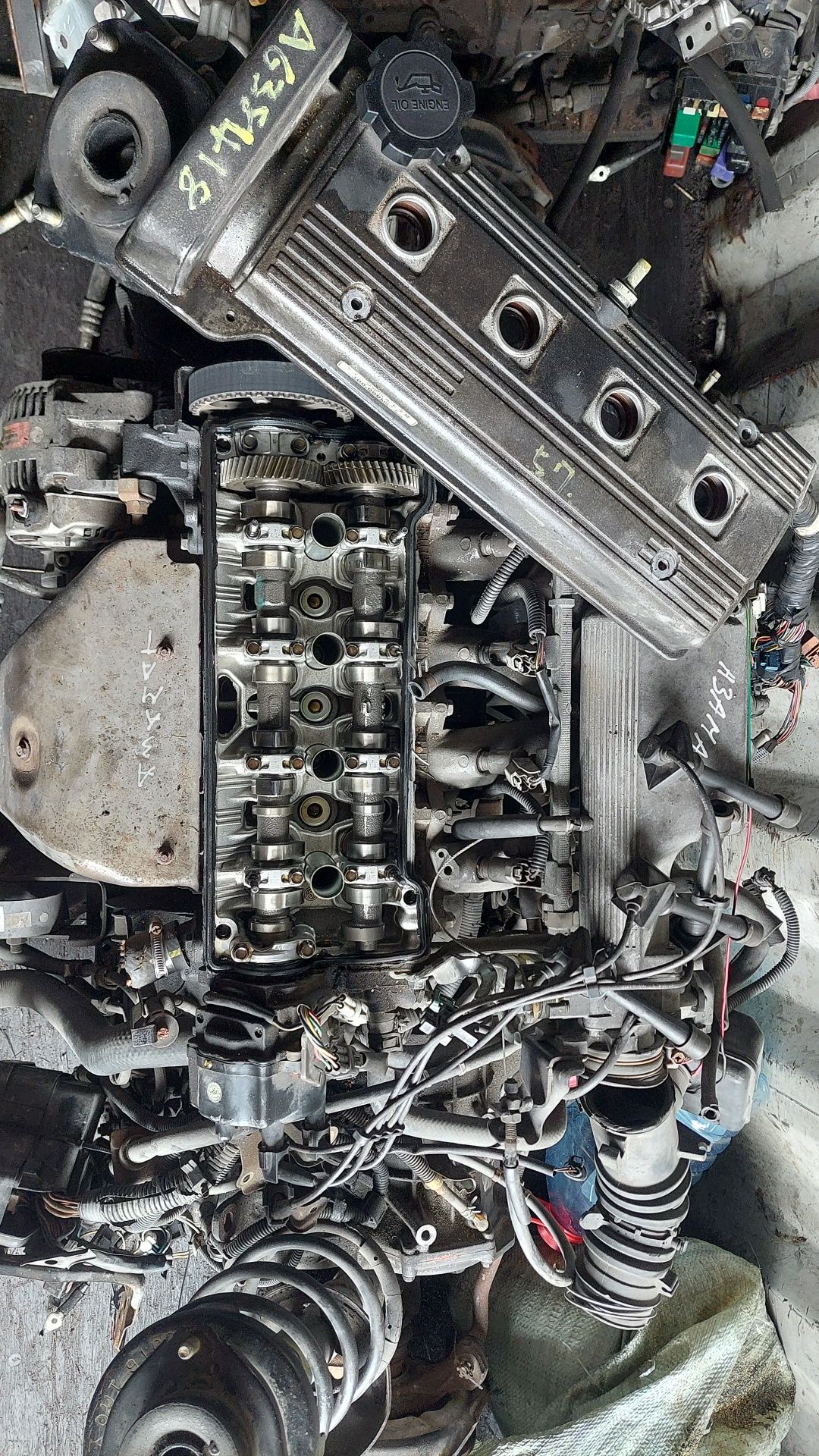 Двигатель матор тойота карина е объём 1.6  1.8  4A-FE 7A-FE