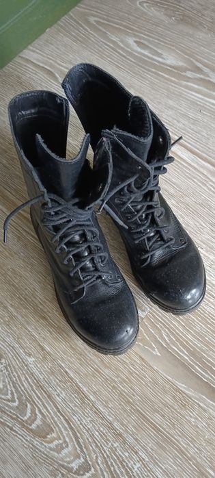 Берцы 41 р. натуральная кожа