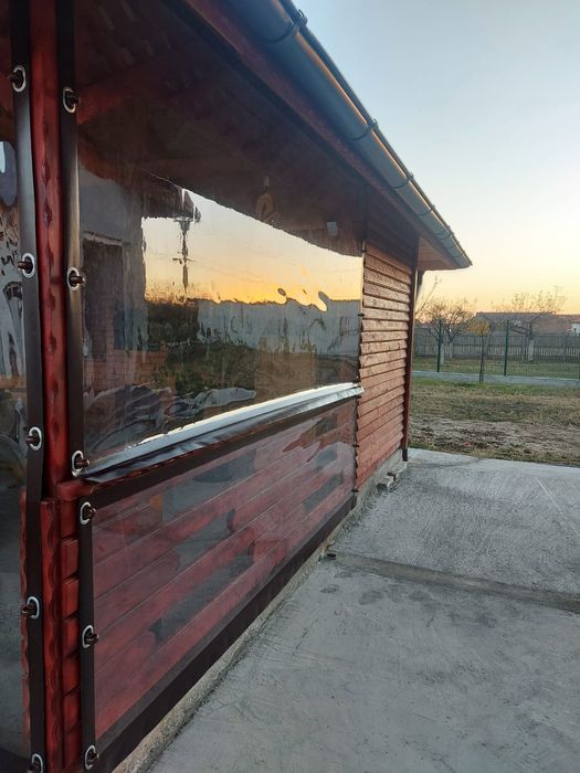 Folie terasa/ terase și foisoare, Cristal premium transparenta
