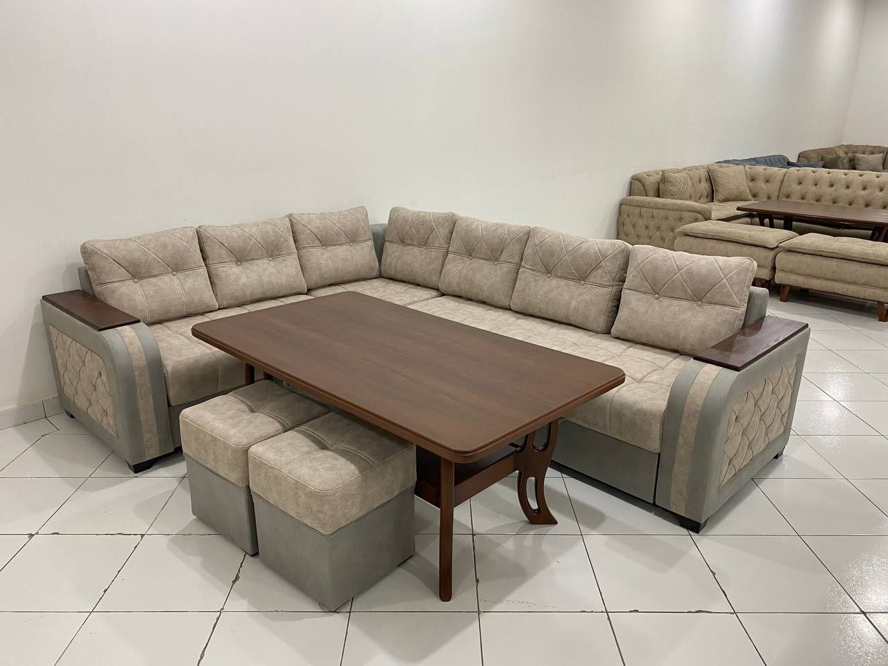 Мебель на заказ дивануголок для гостиной