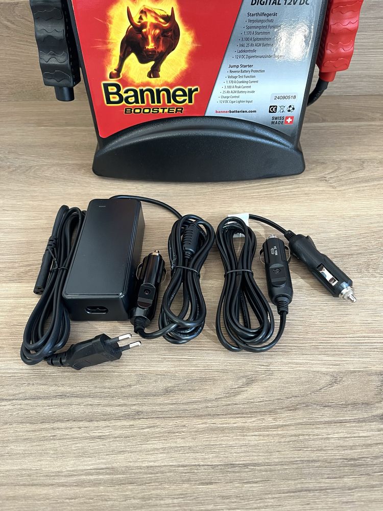 Starter Auto Booster Banner P3 Pro Evo Max 12V 1600A - Nou!